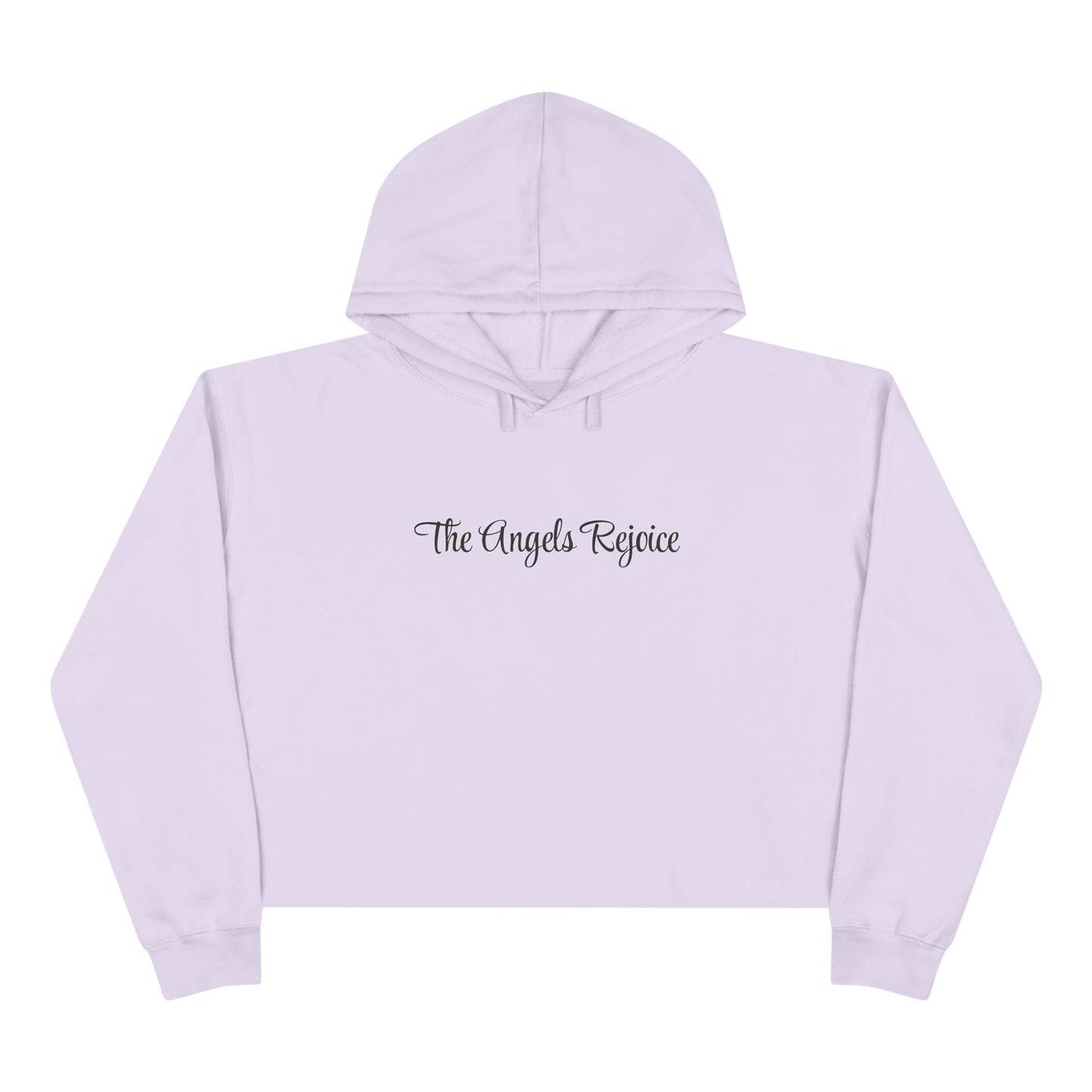 Women's "Angelic Rejoice" Winged Crop Hoodie