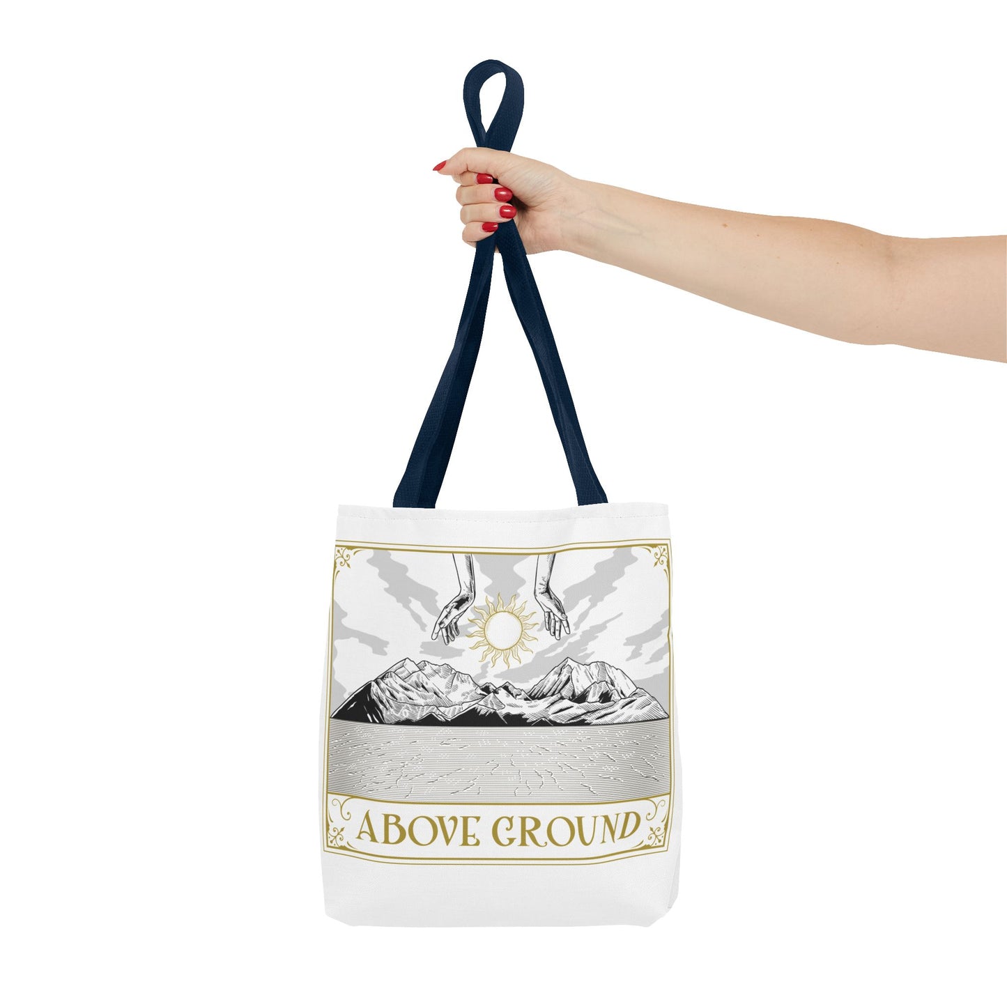 Above Ground Graphic Tote Bag