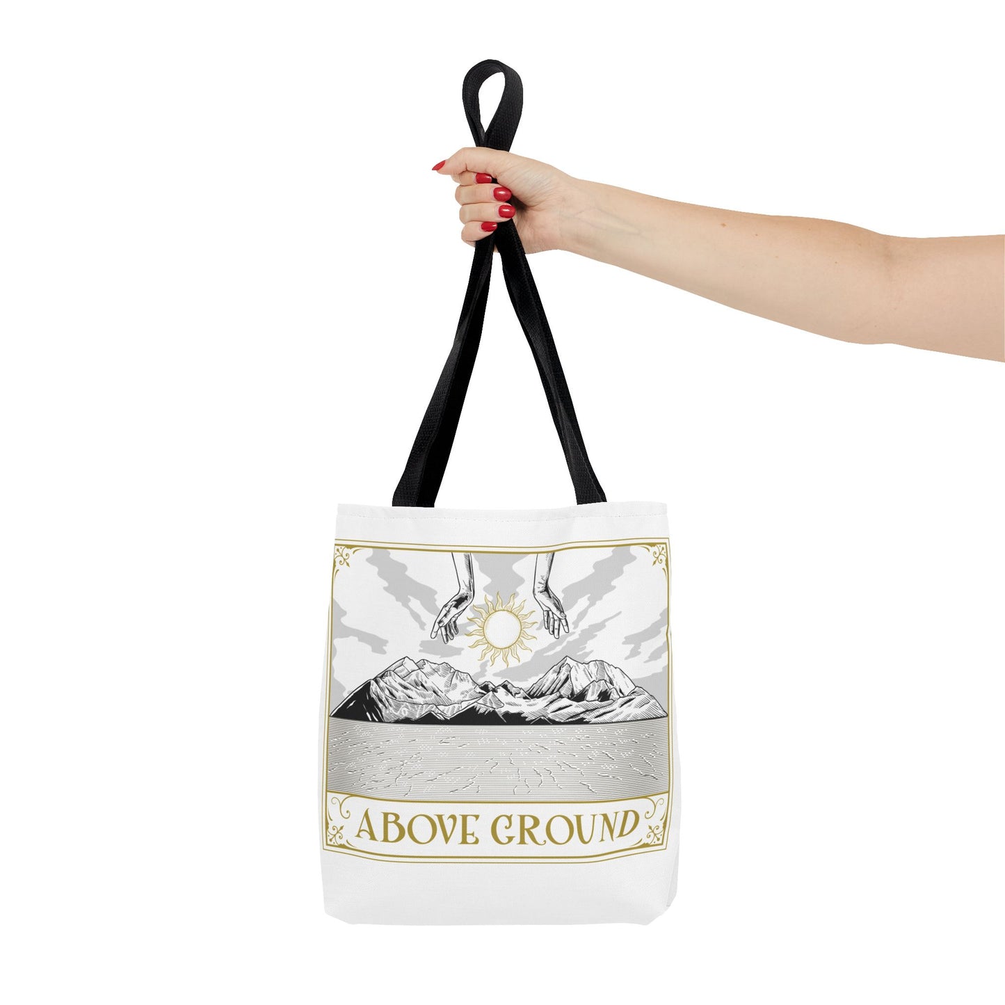 Above Ground Graphic Tote Bag