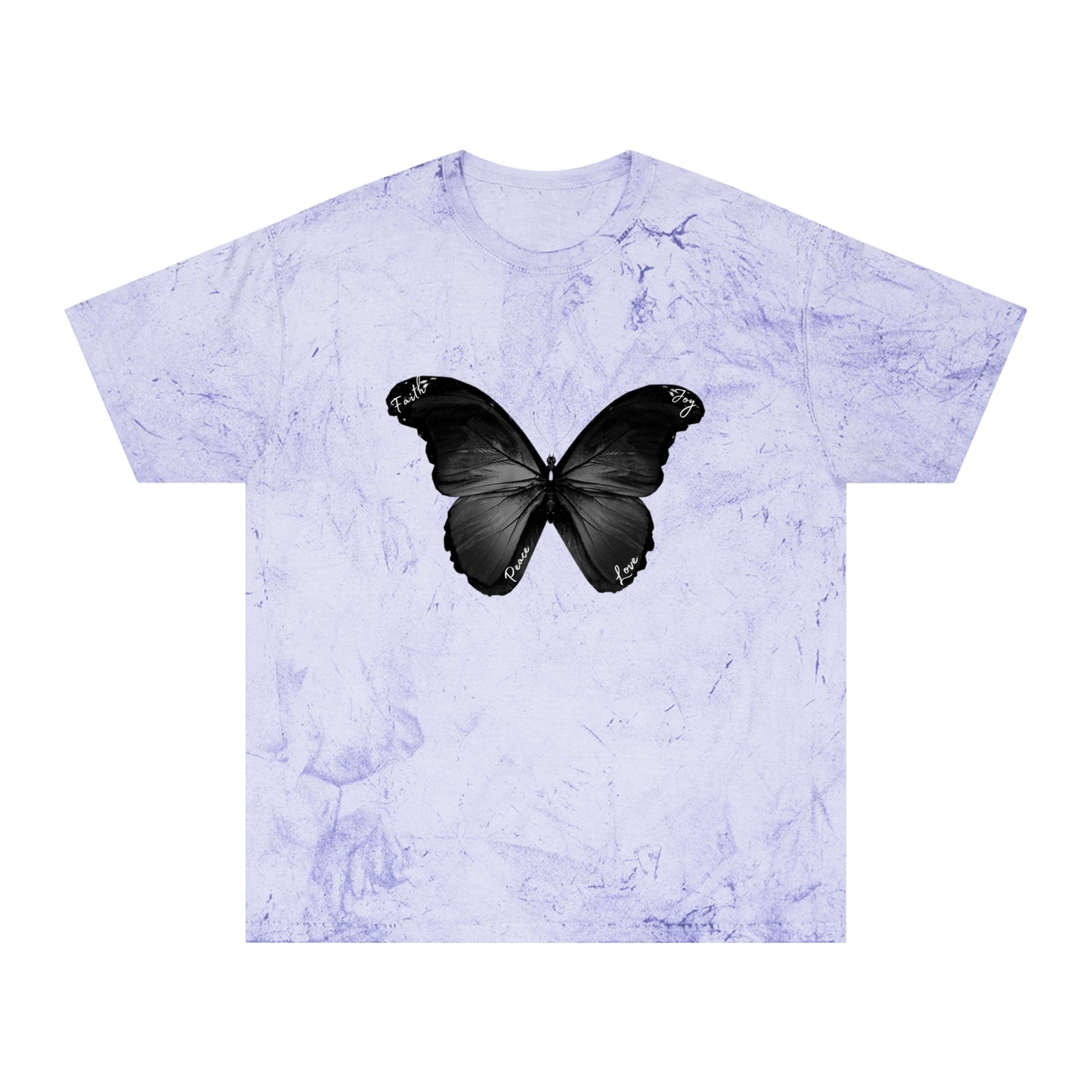 Women's Relaxed Fit Color Blast "Butterfly Faith" Tee