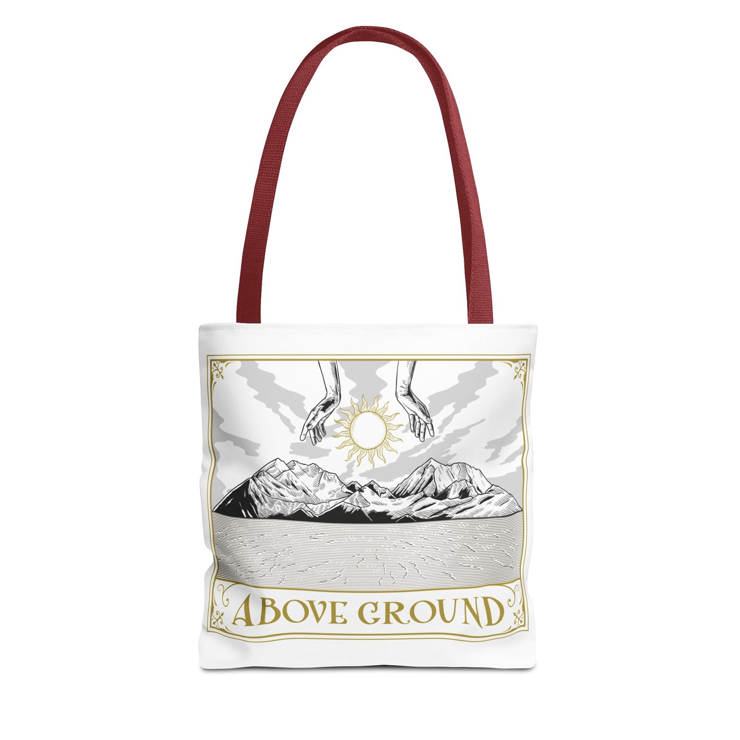 Above Ground Graphic Tote Bag