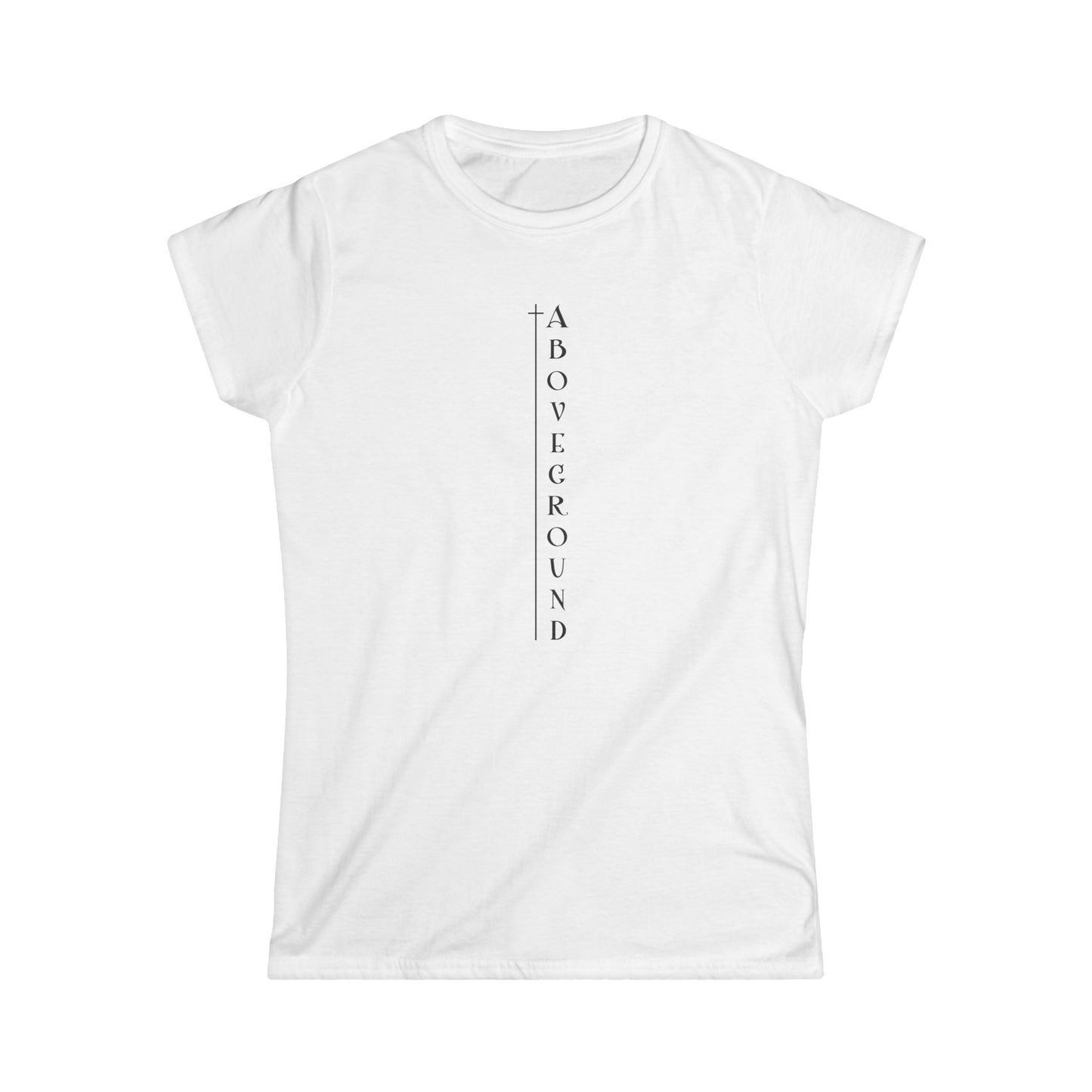 Women's Above Ground Logo Tee