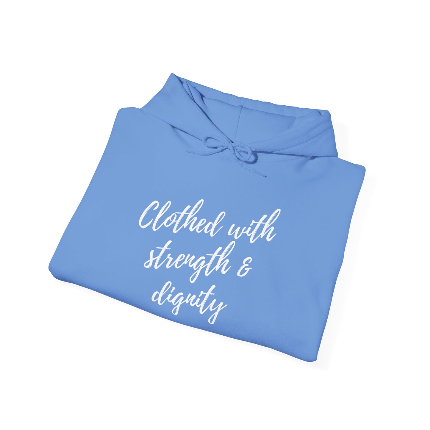 Women's "Clothed with Strength & Dignity" Hoodie