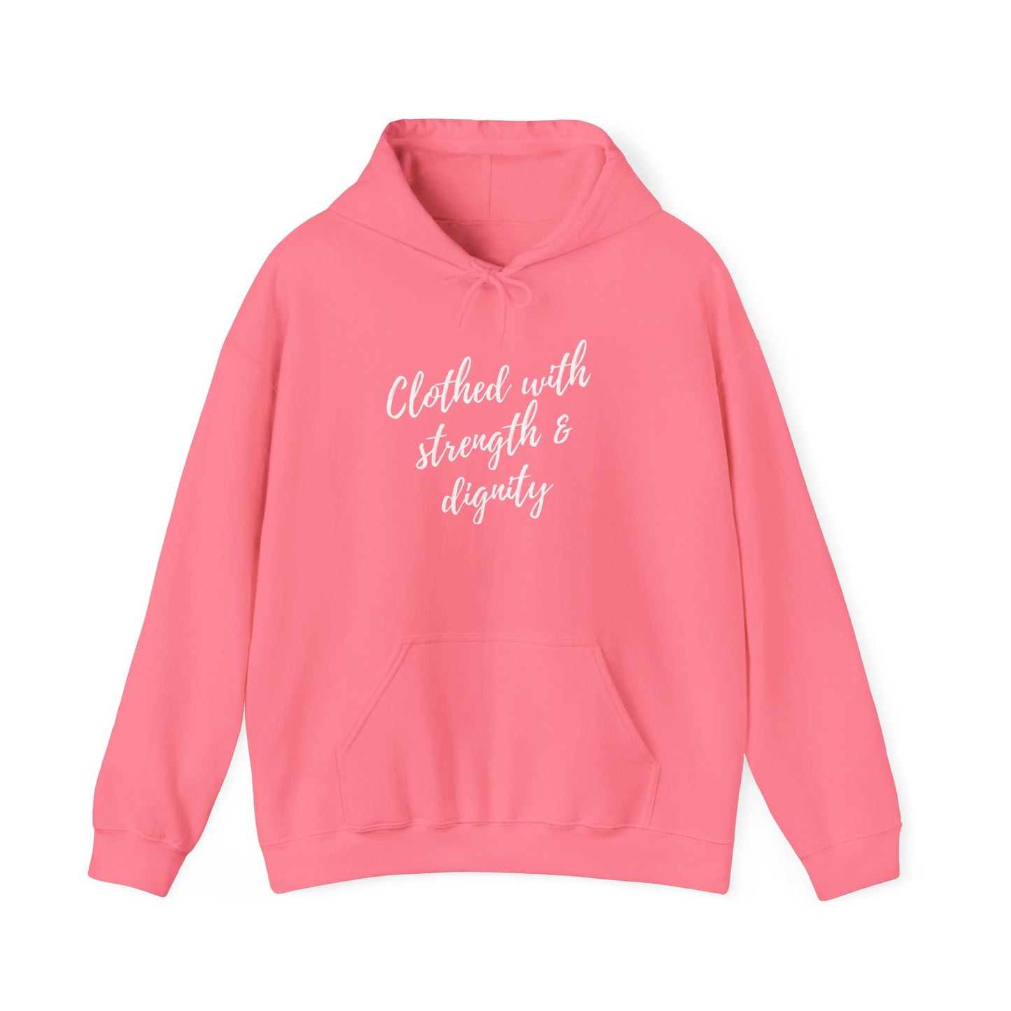 Women's "Clothed with Strength & Dignity" Hoodie