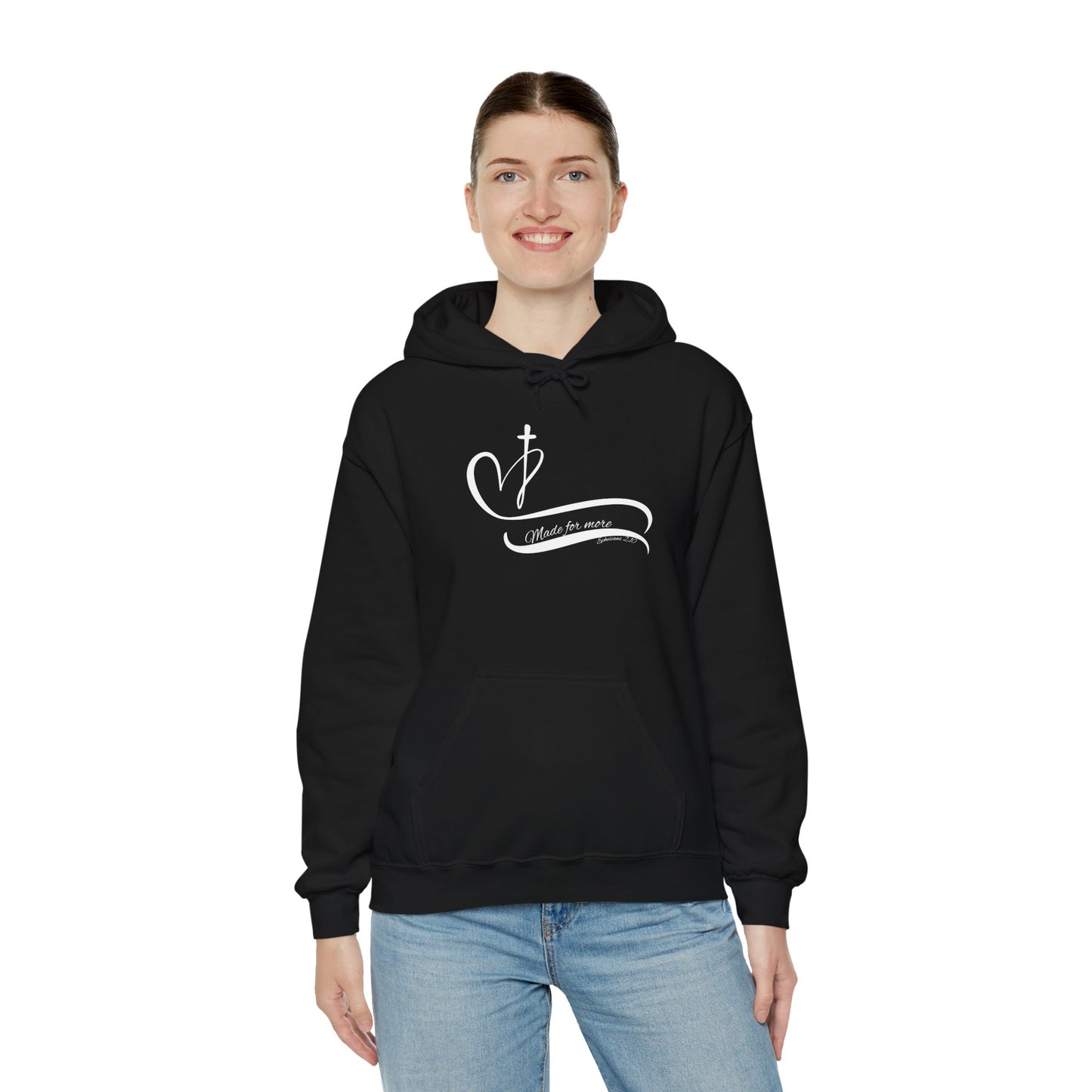 Women's "Made For More" Heavy Blend Hooded Sweatshirt