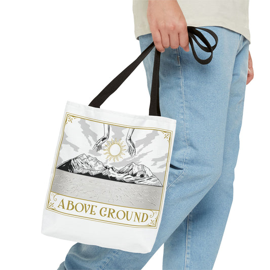 Above Ground Graphic Tote Bag