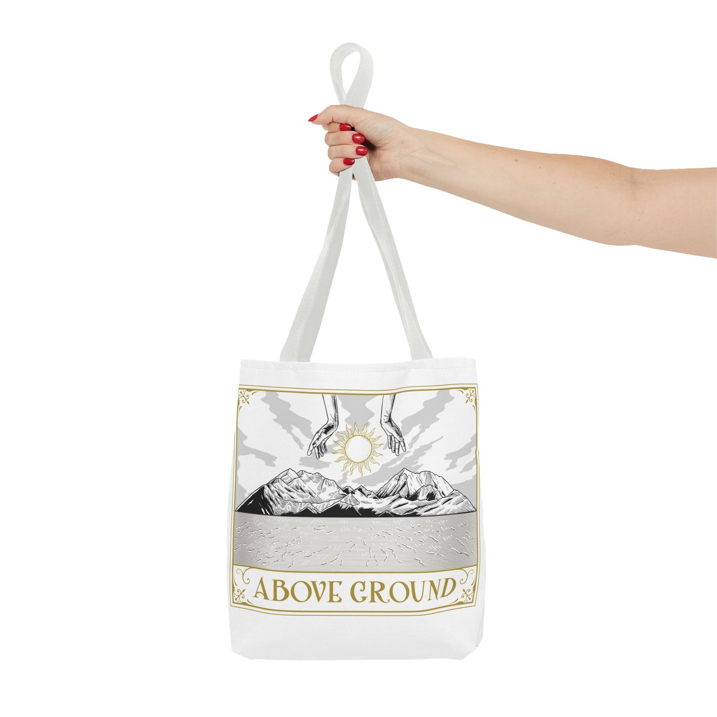 Above Ground Graphic Tote Bag