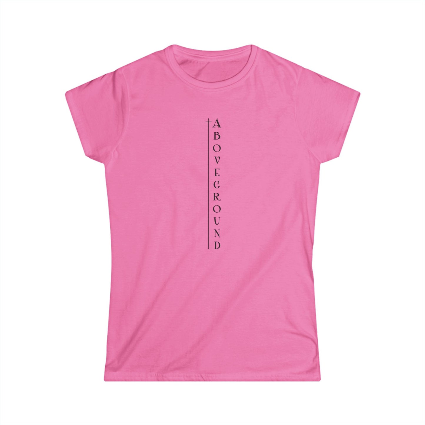 Women's Above Ground Logo Tee