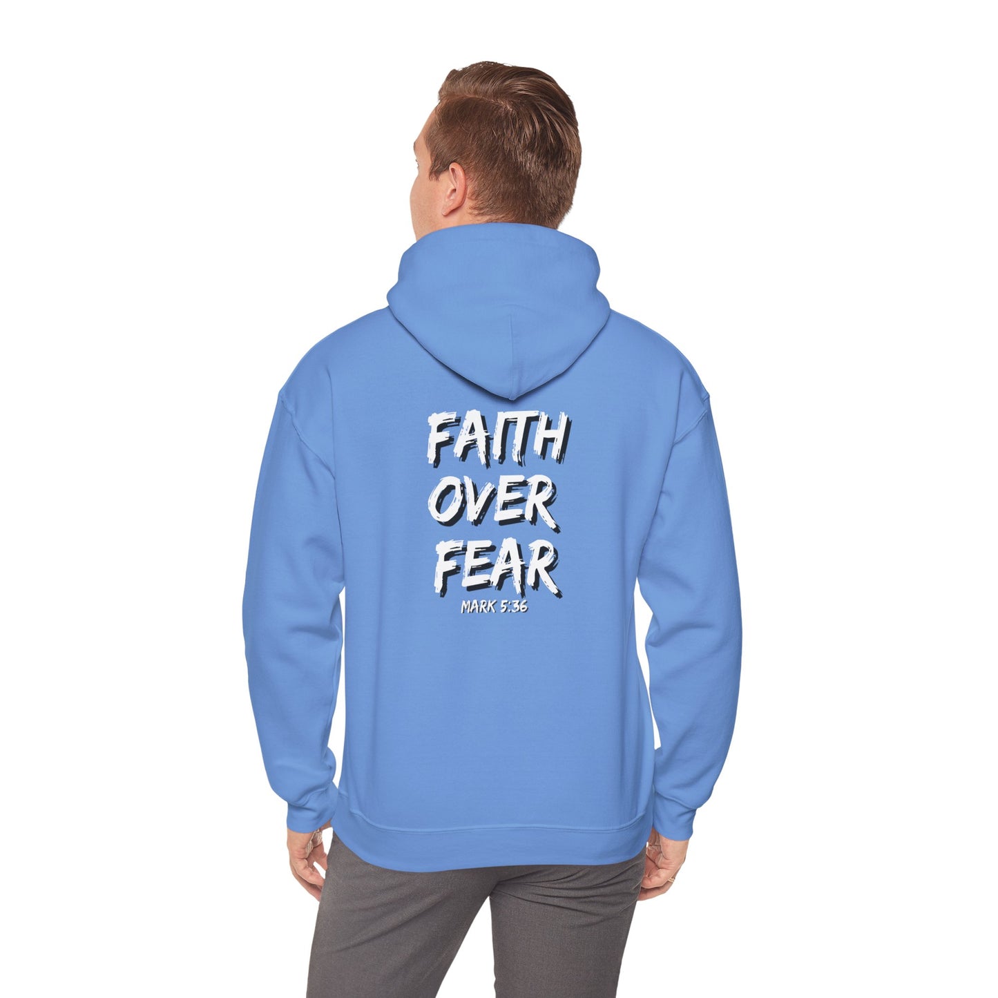 Unisex Faith Over Fear Hooded Sweatshirt