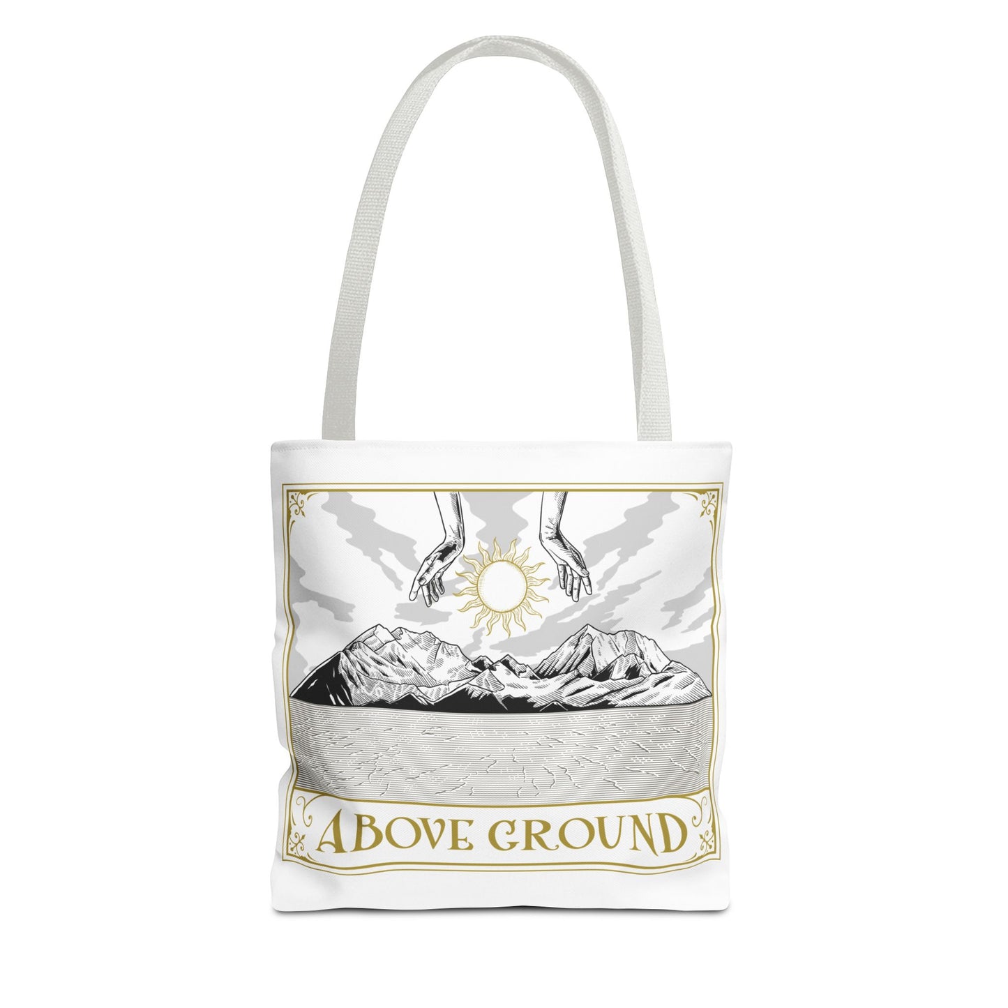 Above Ground Graphic Tote Bag