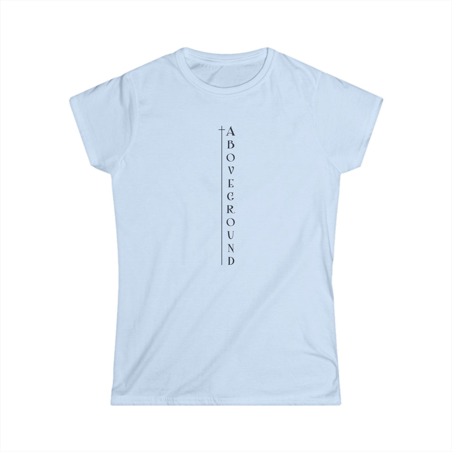 Women's Above Ground Logo Tee