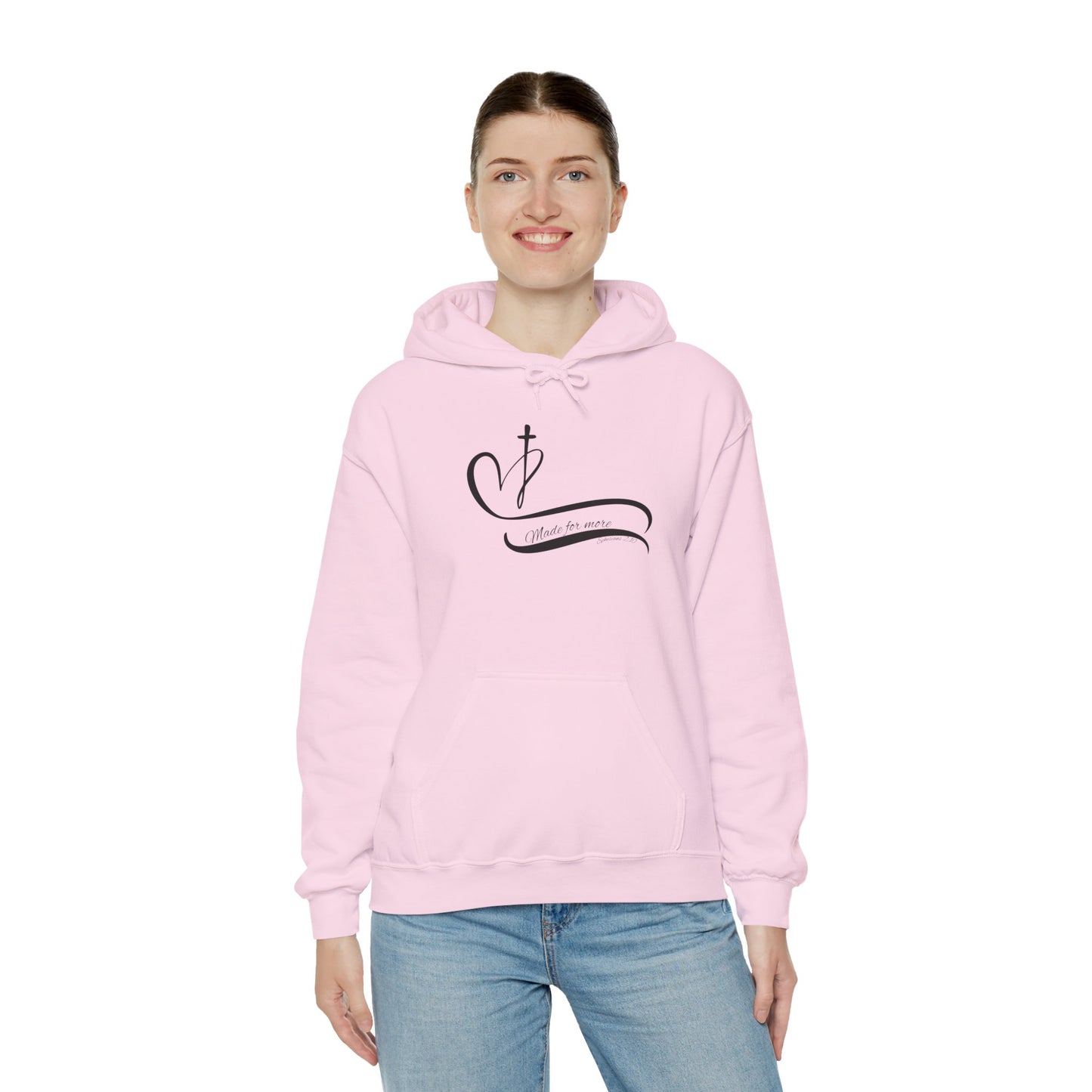 Women's "Made For More" Heavy Blend Hooded Sweatshirt