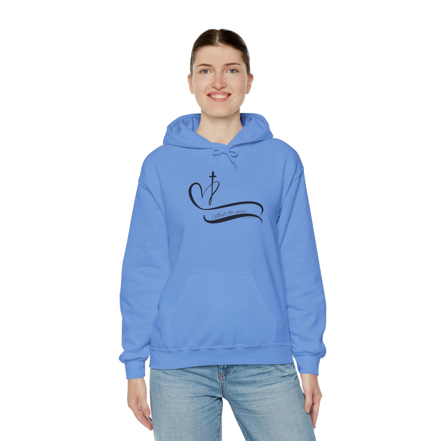 Women's "Made For More" Heavy Blend Hooded Sweatshirt