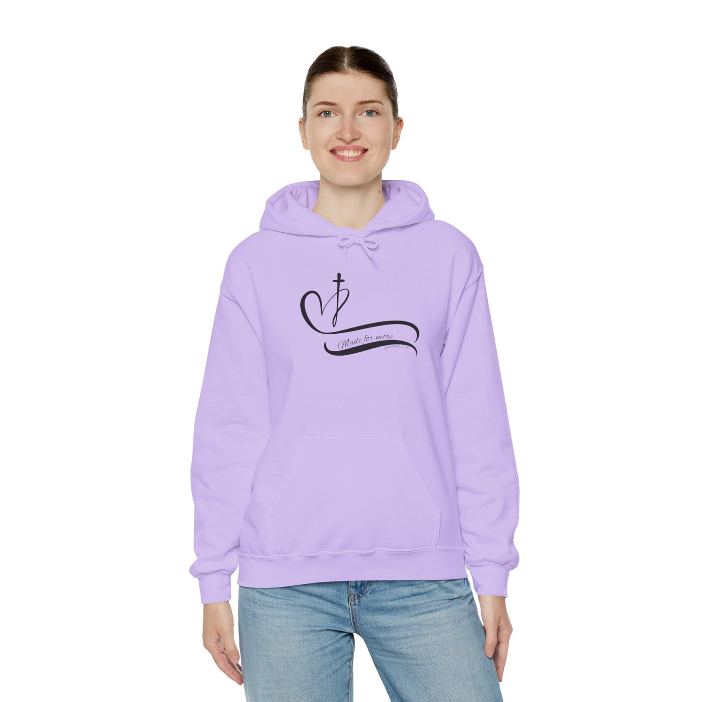 Women's "Made For More" Heavy Blend Hooded Sweatshirt