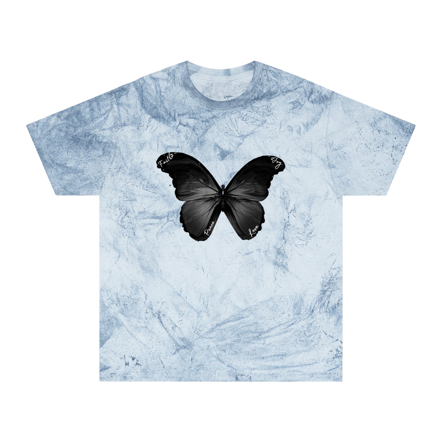 Women's Relaxed Fit Color Blast "Butterfly Faith" Tee