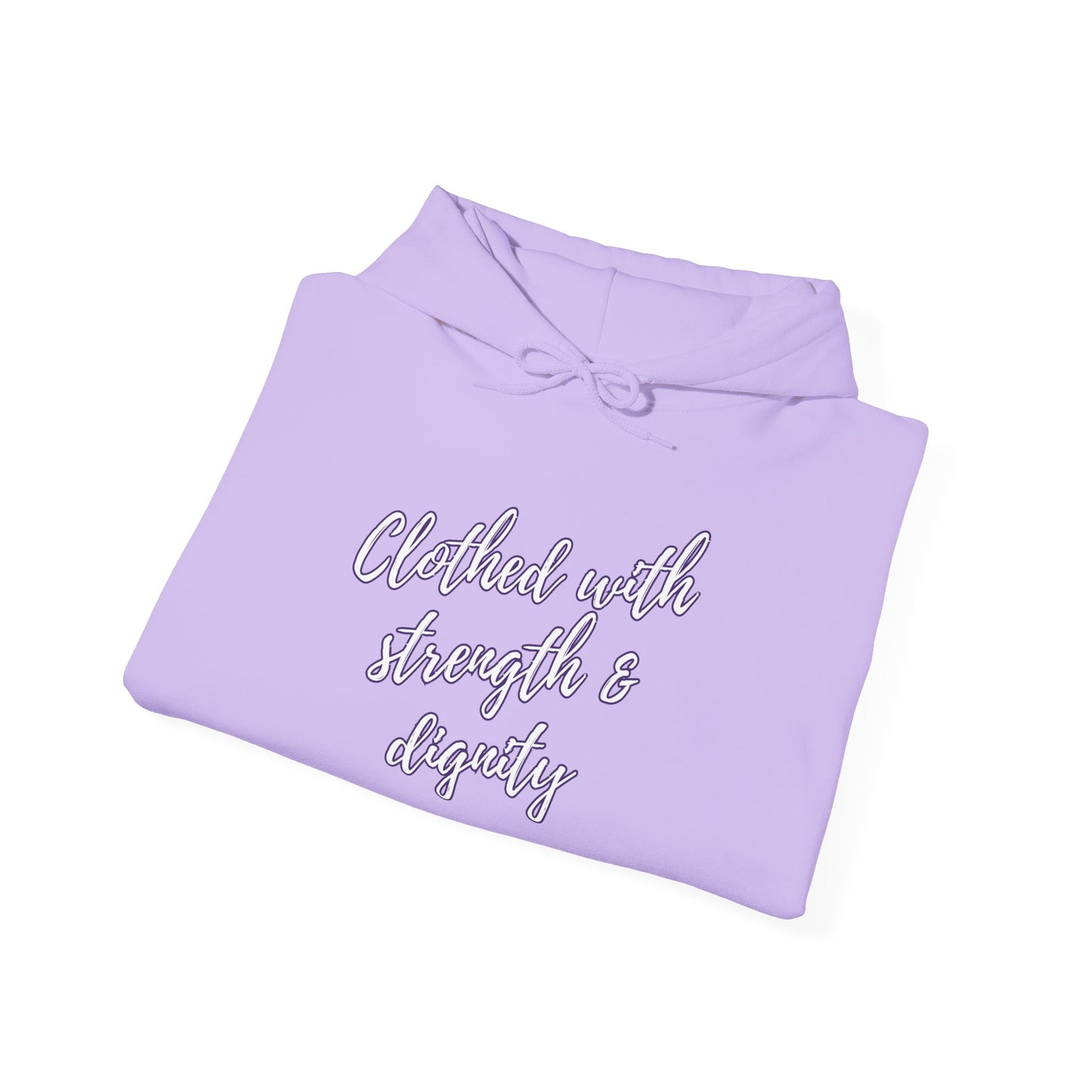 Women's "Clothed with Strength & Dignity" Hoodie