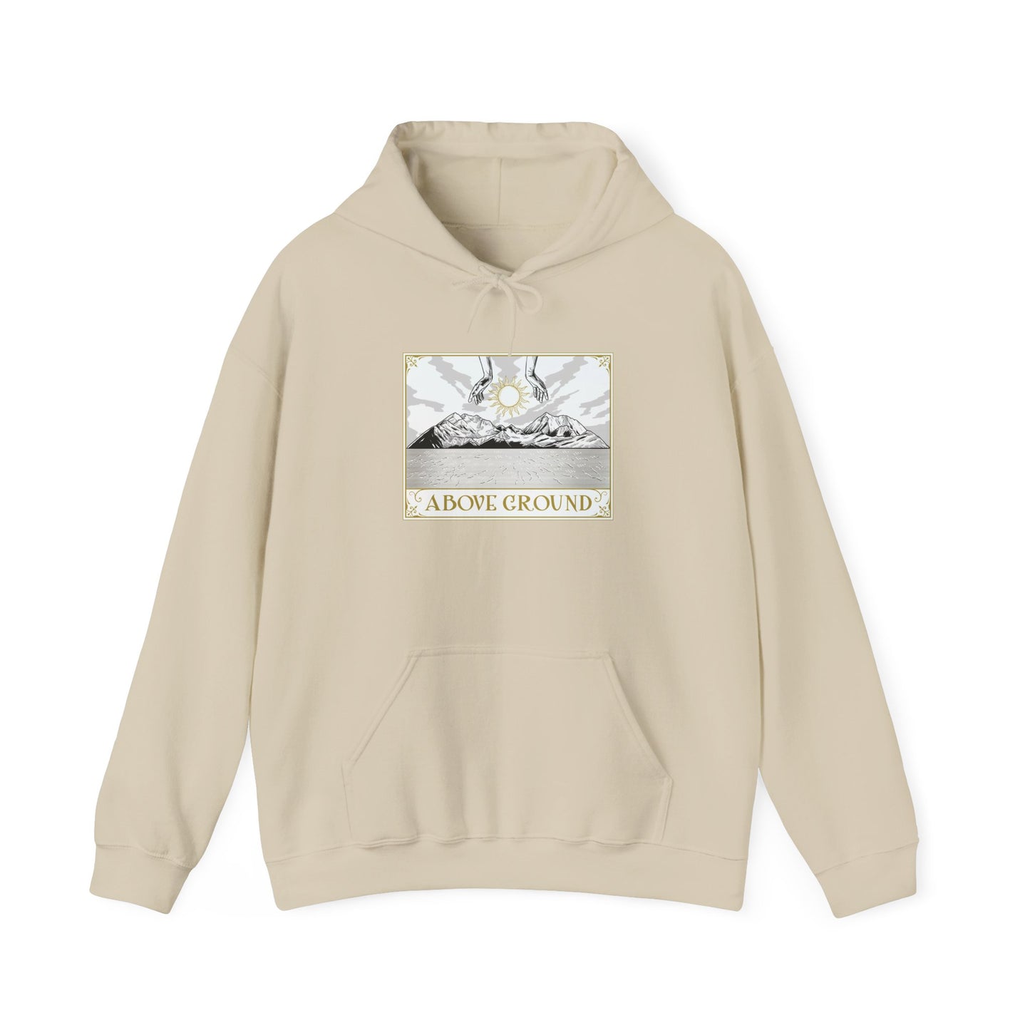 Unisex "Move Mountains" Heavy Blend Hooded Sweatshirt