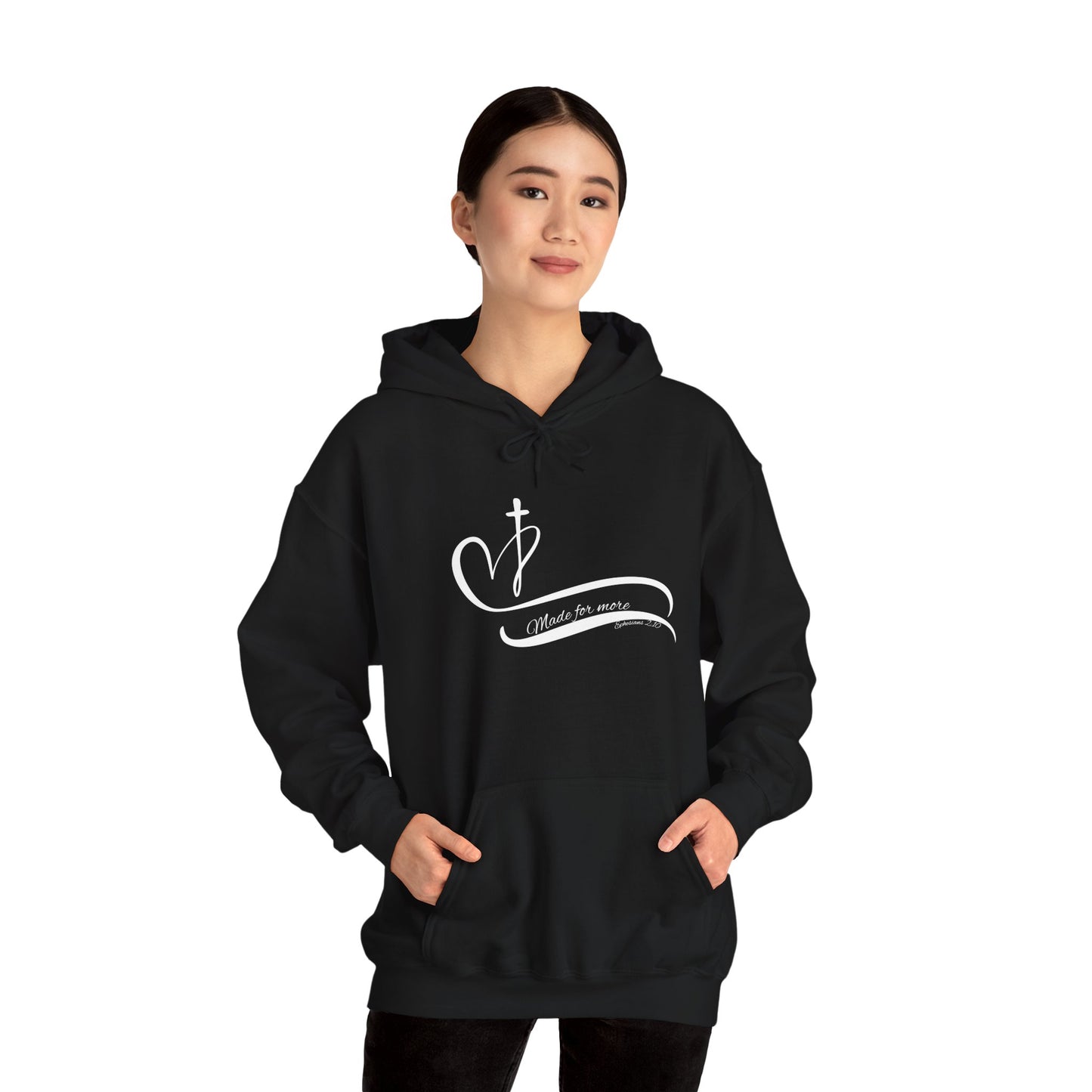 Women's "Made For More" Heavy Blend Hooded Sweatshirt