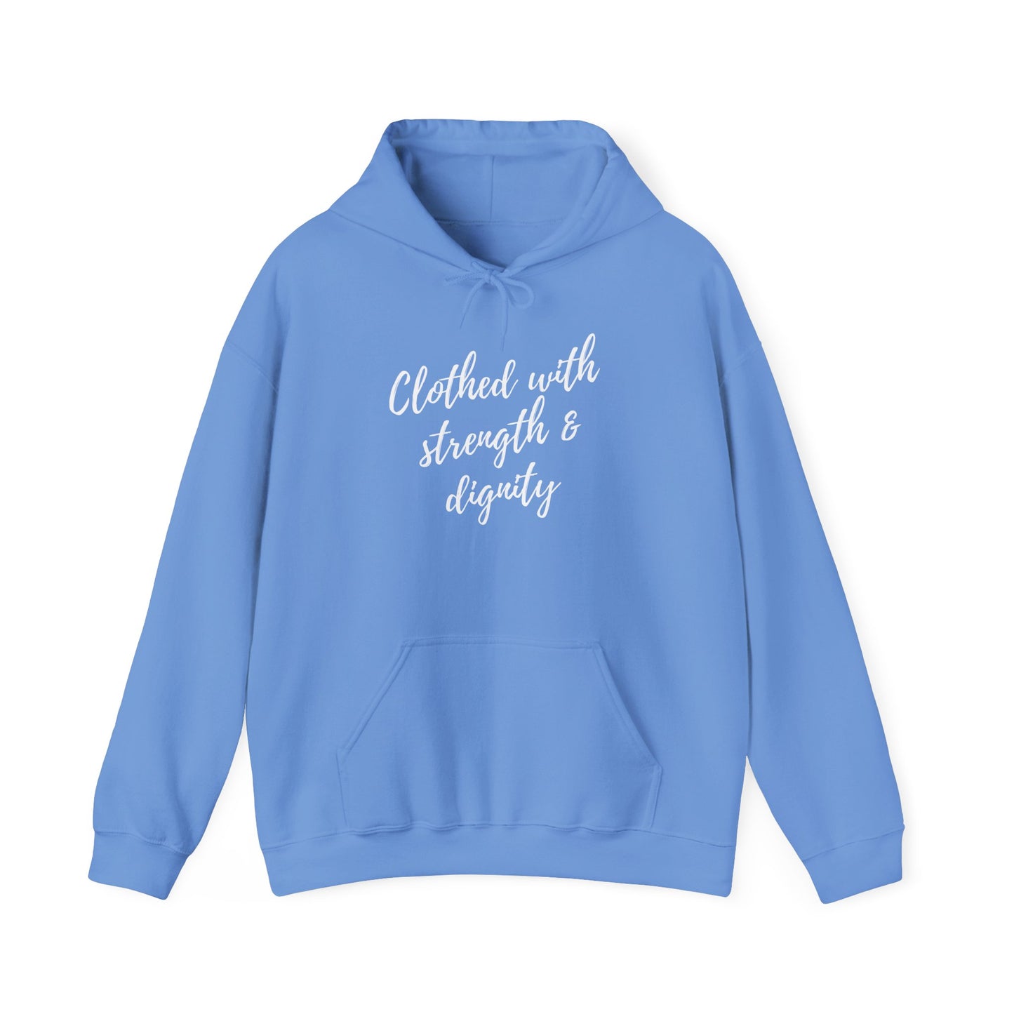 Women's "Clothed with Strength & Dignity" Hoodie