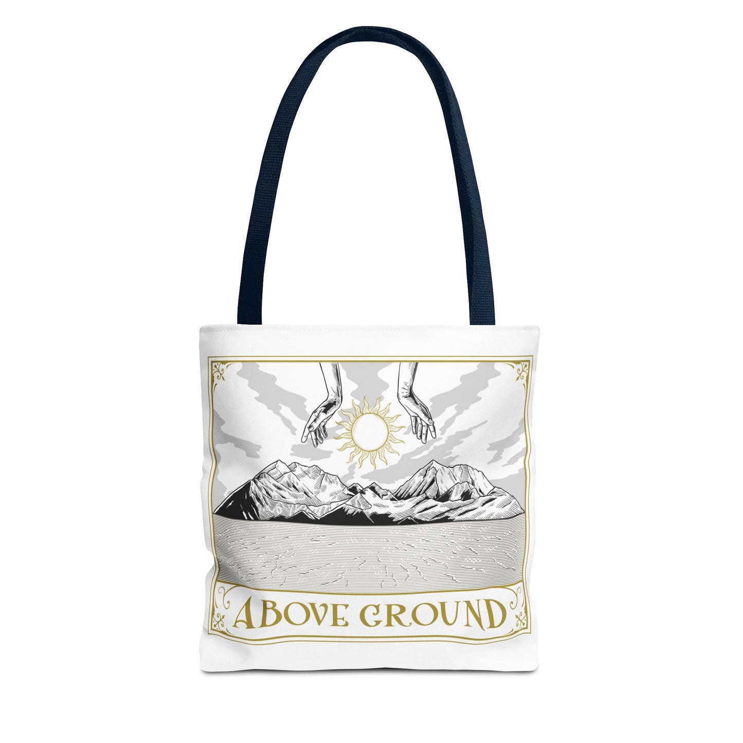 Above Ground Graphic Tote Bag