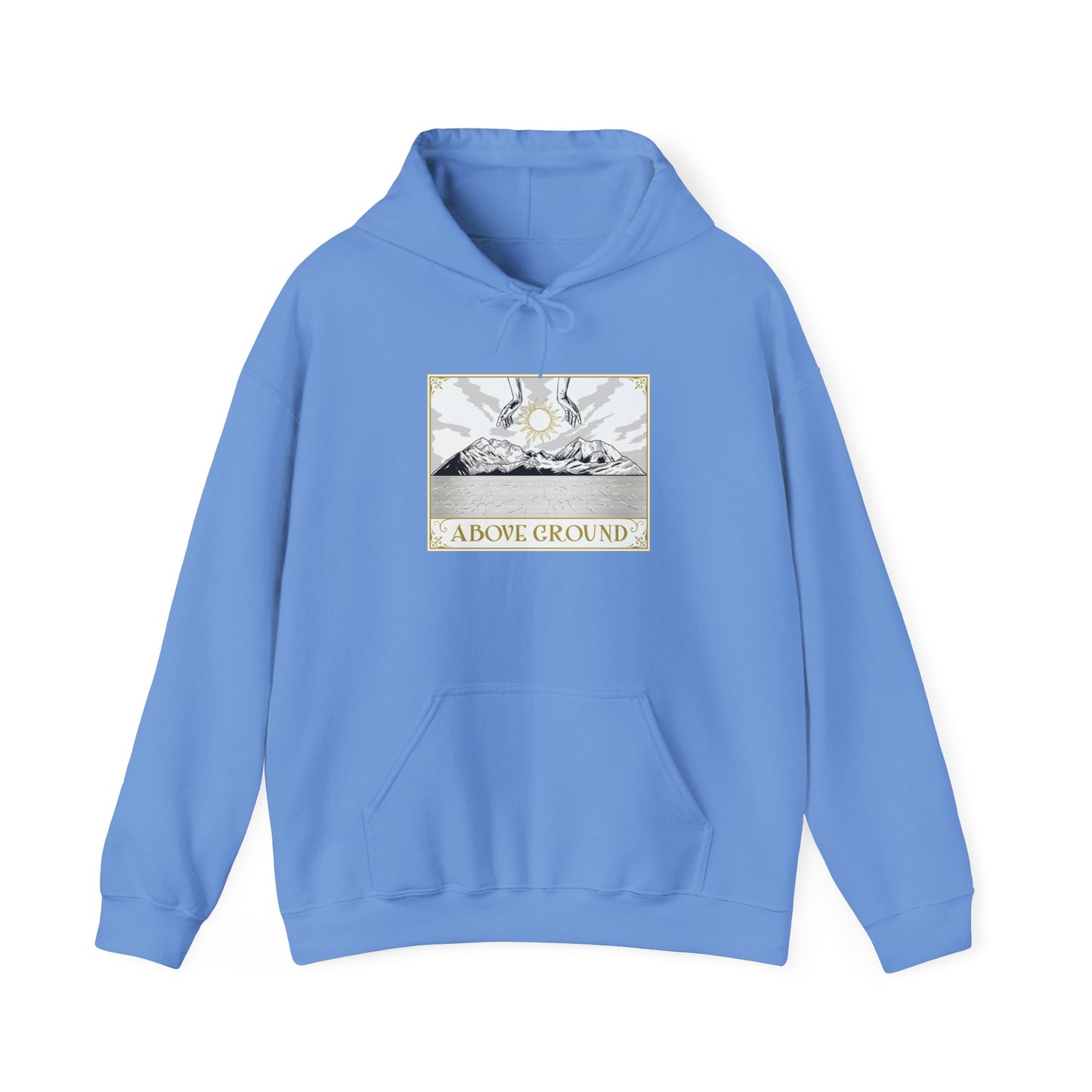 Unisex "Move Mountains" Heavy Blend Hooded Sweatshirt