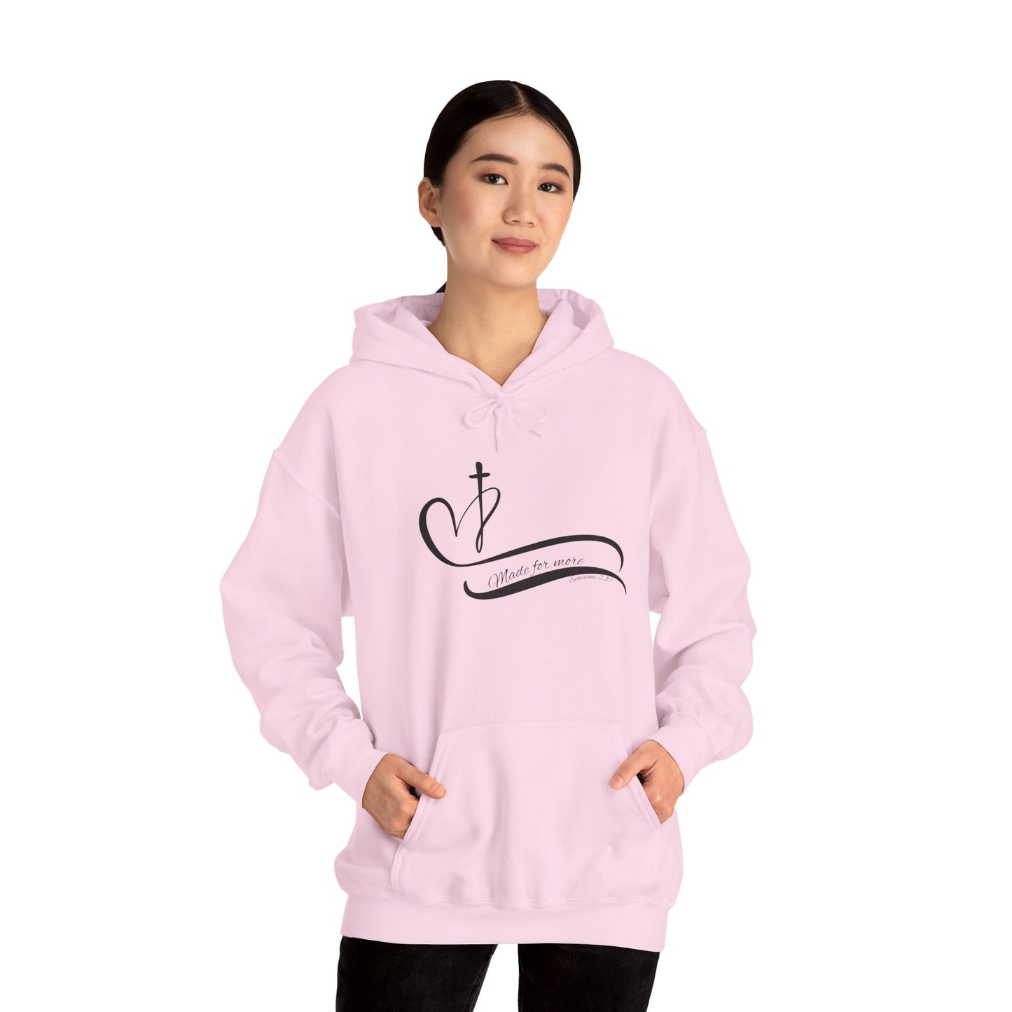 Women's "Made For More" Heavy Blend Hooded Sweatshirt