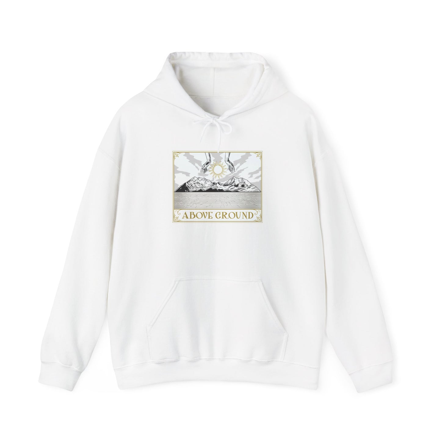 Unisex "Move Mountains" Heavy Blend Hooded Sweatshirt