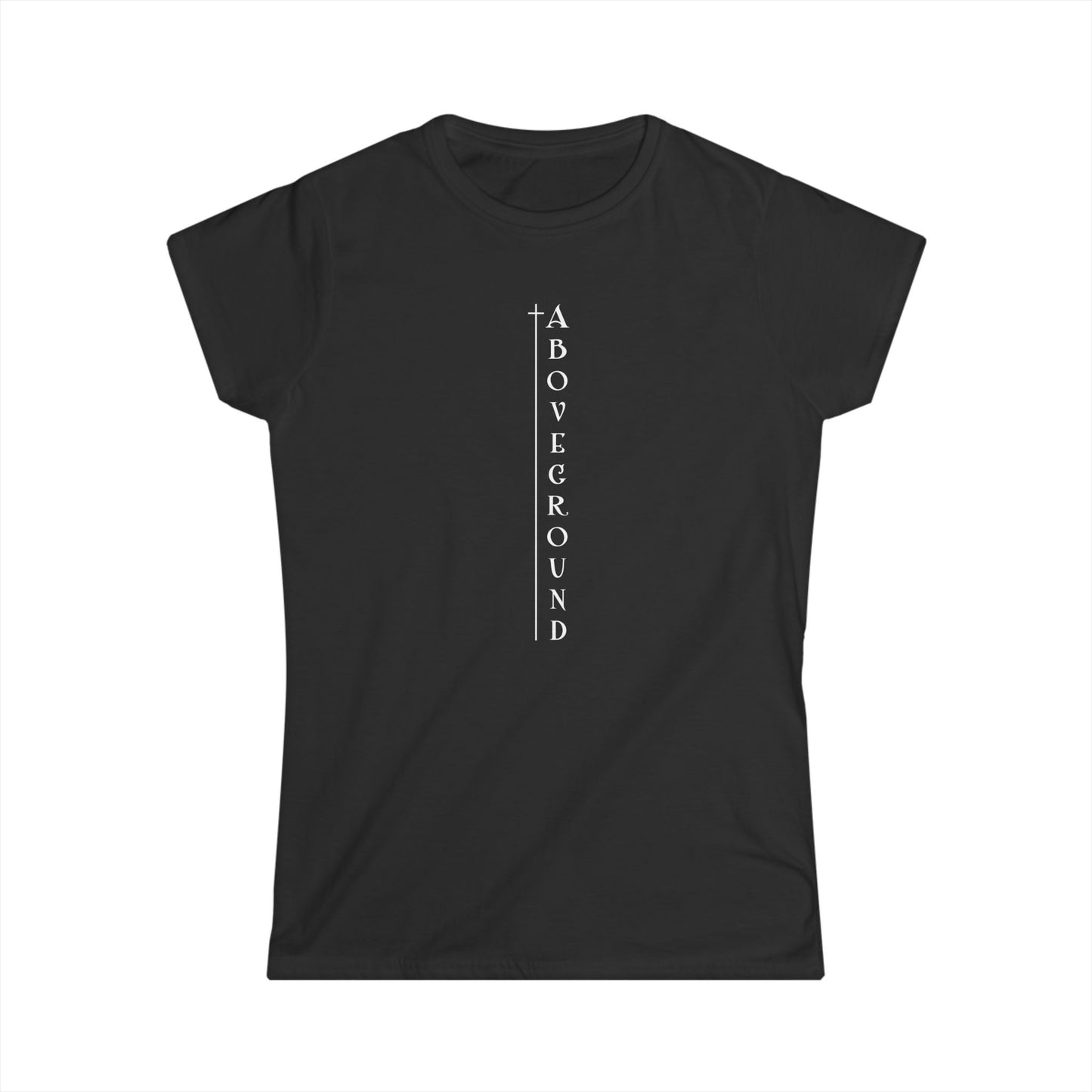 Women's Above Ground Logo Tee